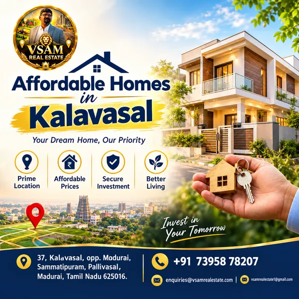 Affordable Homes in Kalavasal: A Practical Buying Guide