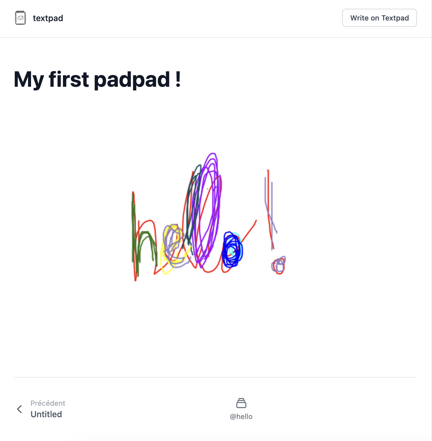 Drawing in a blog article