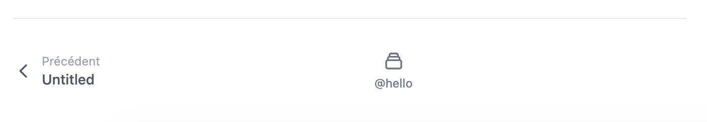 Navigate between articles